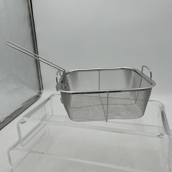 Copper Chef 9.5” Square Fry Basket Rack Accessory NEW - Picture 2 of 9